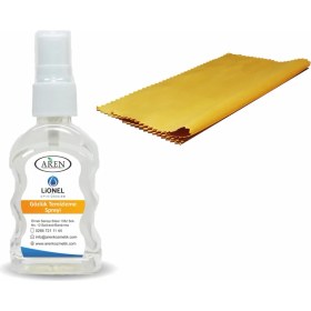 Resim Lionel 1 Adet Mikrofiber Bez ve 1 Adet Gözlük Temizleme Solüsyonu 