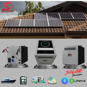 Resim Spower Energy Solar Hibrit Jeneratör Sg-11 11000 Watt 