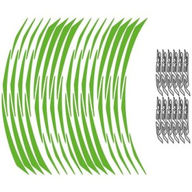 Resim Yamaha Florasan Yeşil R25 Jant Şeridi 