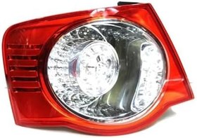 Resim Sol Arka Dış Stop Lambası LED 1K5945095G 1K5945095M VW Jetta ile uyumlu 2006-2010 