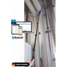 Resim Systronik Capbs GS10 El Tipi Hassas Gaz Kaçak Dedektörü Flex (Bluetoothlu) Metan, Bütan, Propan, Diğer Yanıcı Gazlar 