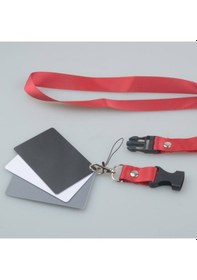 Resim Shineyee Küçük Boy 18 Beyaz Dengesi Gri Kart - Siyah/beyaz/gri Renkli, Hassas Pozlama, Kırılma Ve Suya Dayanıklı, Boyun Askısıyla 