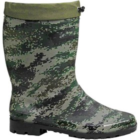 Resim El Biz Gezer Yeşil Kamuflaj Konçlu Çizme 