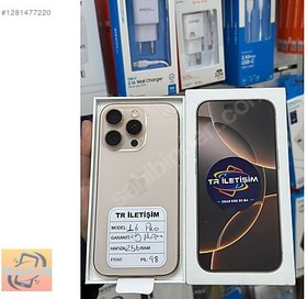 Resim Apple iPhone 16 Pro İkinci El YD | 256 GB | Çöl Titanyum 