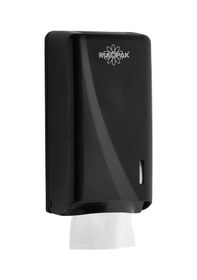 Resim Rulopak Tekçek Maxi Tuvalet Kağıdı Dispenseri Siyah 