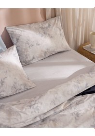 Resim Madame Coco Perline King Size Ranforce Baskılı Nevresim Takımı 8684427295205 Gri 