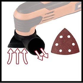 Resim Yıldızan Raspalama Makinesi TC-MG 250 CE (250 W, 22.000 ila 40.000 rpm titreşim hızı, manyetik alet adaptörü, 