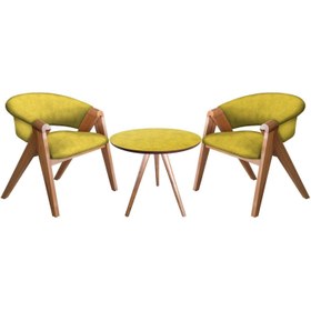 Resim Kayra Fiskos Set | Çay Seti | Rehome - Sarı 