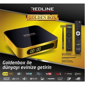 Resim Goldenbox Plus Hd Uydu Alıcı 3 Ay Redip 