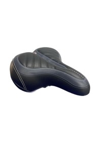 Resim Forte Gt 317 Bisiklet Geniş Yaylı Deri Sele Yumuşak Ve Rahat Bisiklet Koltuğu Yaylı Ortopedik Koltuk 