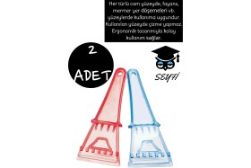 Resim Pratik Buz Kazıyıcı 2 Adet Plastik 