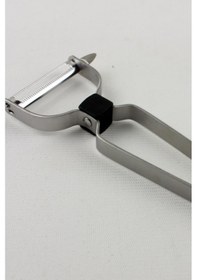 Resim Paslanmaz Çelik Tırtıklı Bıçak Sapan Soyacak 