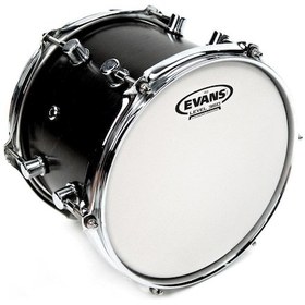 Resim Evans Deri 13" G2 Tom ve Trampet Kumlu Beyaz Çift Kat 14 Mil 