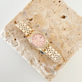 Resim Vesce Atelier Glace Gold Saat Pembe 