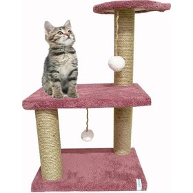 Resim Nursoft Step Katlı Yavru Kedi Tırmalama Tahtası 55 CM 