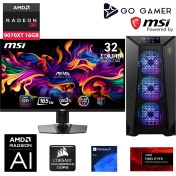Resim Go Gamer PS49D Intel Core Ultra 9 285K/256GB 5600MHZ Ddr5 Ram/2tb Nvme Gen5 SSD 14000-14700MB-SN/RX 9070 Xt 16GB/360MM Sıvı SOĞUTMA/Z790 Gaming/msı 31.5" OLED 4k/windows 11 Pro Masaüstü Bilgisayar 