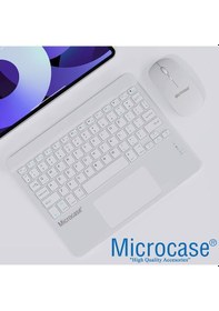 Resim Microcase AL3560 Tablet İçinBluetooth Touchpadli Klavye Mouse Set 