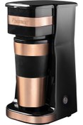 Resim bestron Yalıtımlı Kahve Makinesi 750W, Kompakt, 420ml, Filtreli, Bakır Renkli 