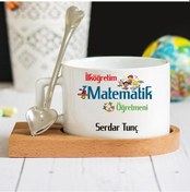 Resim Ilköğretim Matematik Öğretmeni Lüks Fincan Seti 