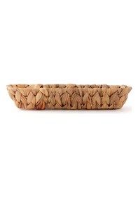 Resim Tohanaa Hasır Oval Ekmek Sepeti - 28x6x5 Cm Çok Renkli 