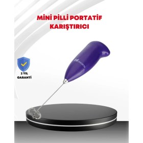 Resim Kont El Tipi Pratik Mikser - Kahve Süt Bebek Maması ve Yumurta Çırpıcı 