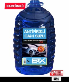 Resim Betax Antifrizli Parfümlü Oto Cam Suyu 5 Lt -30 Derece 