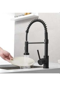 Resim Fleko Ks13s01 Sıyah Mutfak Evıye Siyah 