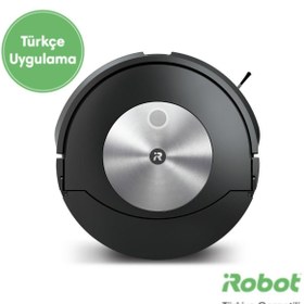 Resim Irobot Roomba J7 Combo Siyah Robot Süpürge 