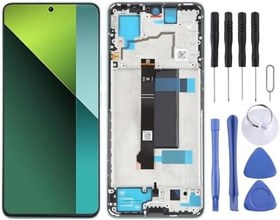 Resim Xiaomi Redmi ile Uyumlu Note 13 Pro 5G Lcd Ekran Dokunmatik Full Çıtalı TFT Mavi 2312DRA50C 
