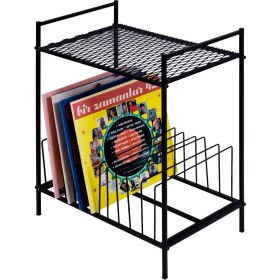 Resim Akis Home Plak ve Pikap Sehpası Metal Siyah 