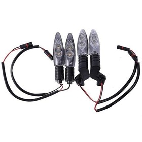 Resim Jokmae Bmw S1000r/s1000rr İçin 12v Led Sinyal Lambaları, Duman Lensi, Su Geçirmez, Kolay Kurulum, Yüksek Parlaklık 