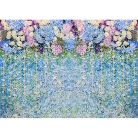 Resim Düğün Temalı 2.1x1.5m Poliester Fotoğraf Fon Perdesi W-1111 Serisi 