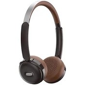 Resim Havit H616BT Retro Kulaküstü Bluetooth Kulaklık Çift Cihaz Bağlantı, Ultra Hafif Tasarım (Kahverengi) 