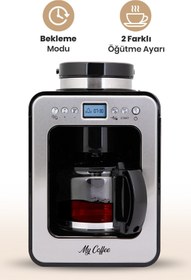 Resim Goldmaster My Coffee MC-106 Wake Up Öğütücülü Filtre Kahve Makinesi Goldmaster