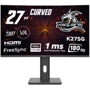 Resim Dexim K27SG 27'' 180Hz 1ms (Hdmı+Dp) Freesync Adaptive Sync Full Hd Curved Fast Va Gaming Pivot Monitör 