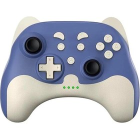 Resim Mavi-satış Anahtarı Oyun Kolu Anahtar Kolu Kablosuz 5.2 Pc Için Bluetooth Anahtarı Kolu Oyun Denetleyicisi 