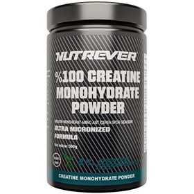 Resim Nutrever Creatine Monohydrate Powder 500 GR Aromasız 