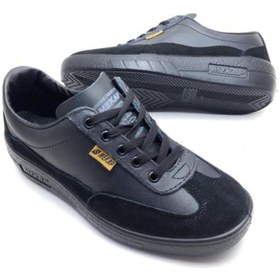 Resim Mekap Hakiki Deri Dayanıklı Iş Arazi Ayakkabı 