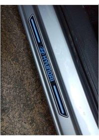 Resim Hyundai Galloper Piano Black Kapı Eşiği 4'lü Set 