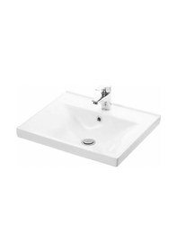 Resim Esvit Lapino Sava Damlalıklı Dolap Uyumlu Lavabo 55cm - 2055 Beyaz 