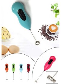 Resim Genel Markalar Pilli Mini Mixer Kahve Süt Köpürtücü Karıştırıcı Cappuccino Mixer 