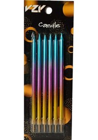 Resim Parlak Renkli Pasta Mumu 