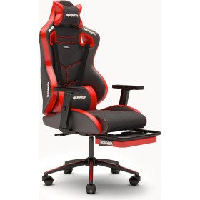 Resim Warrior Adonis Oyuncu Koltuğu - Kırmızı - Ayak Uzatmalı Profesyonel Bilgisayar Sandalyesi 1566C0511 