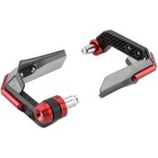 Resim Pazly Eloksallı Motosiklet Handguards Kırmızı K21695r Kızıl - Dayanıklı Ve Şık Koruma Kızıl 