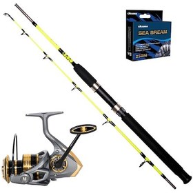 Resim Remixon Focus 6000 - Remixon Pagrus 180cm Tekne Olta Seti 