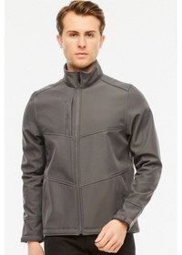Resim Uniprom Softshell Mont Içi Polarlı Su Ve Rüzgar Geçirmez Pro Model Gri Erkek Gri 