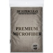 Resim Superclean Mikrofiber Oto Kurulama Havlusu 50 x 70 cm 400 Gsm Overloklu 