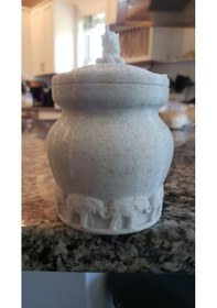 Resim Opencart Fil Temalı Vazo - Urn - Konteyner Sadece Plastik Aparattır 