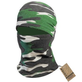 Resim Savex Polar Kar Maskesi Yeşil Kamuflaj 