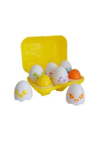 Resim 73560 Tomy Toomies Saklambaçlı Renkli Yumurtalar +6 Ay Çok Renkli 